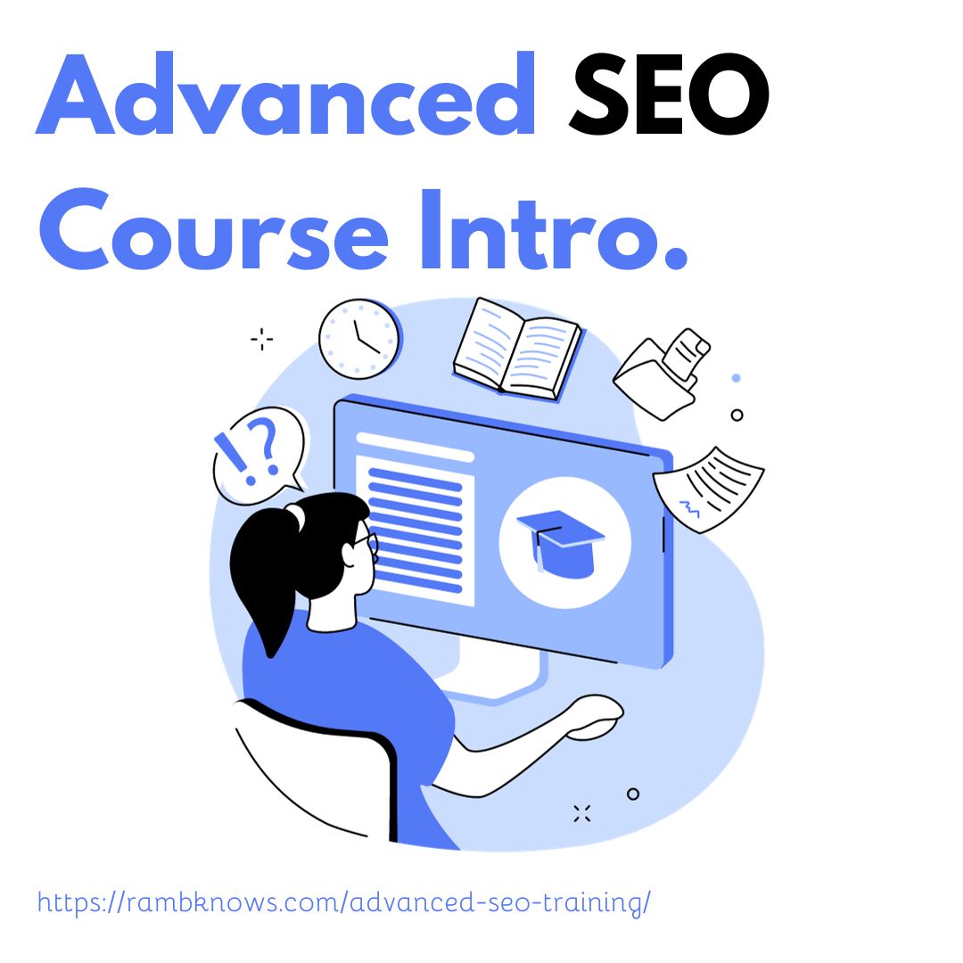 advanced seo course introduction