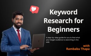 keyword research for beginners