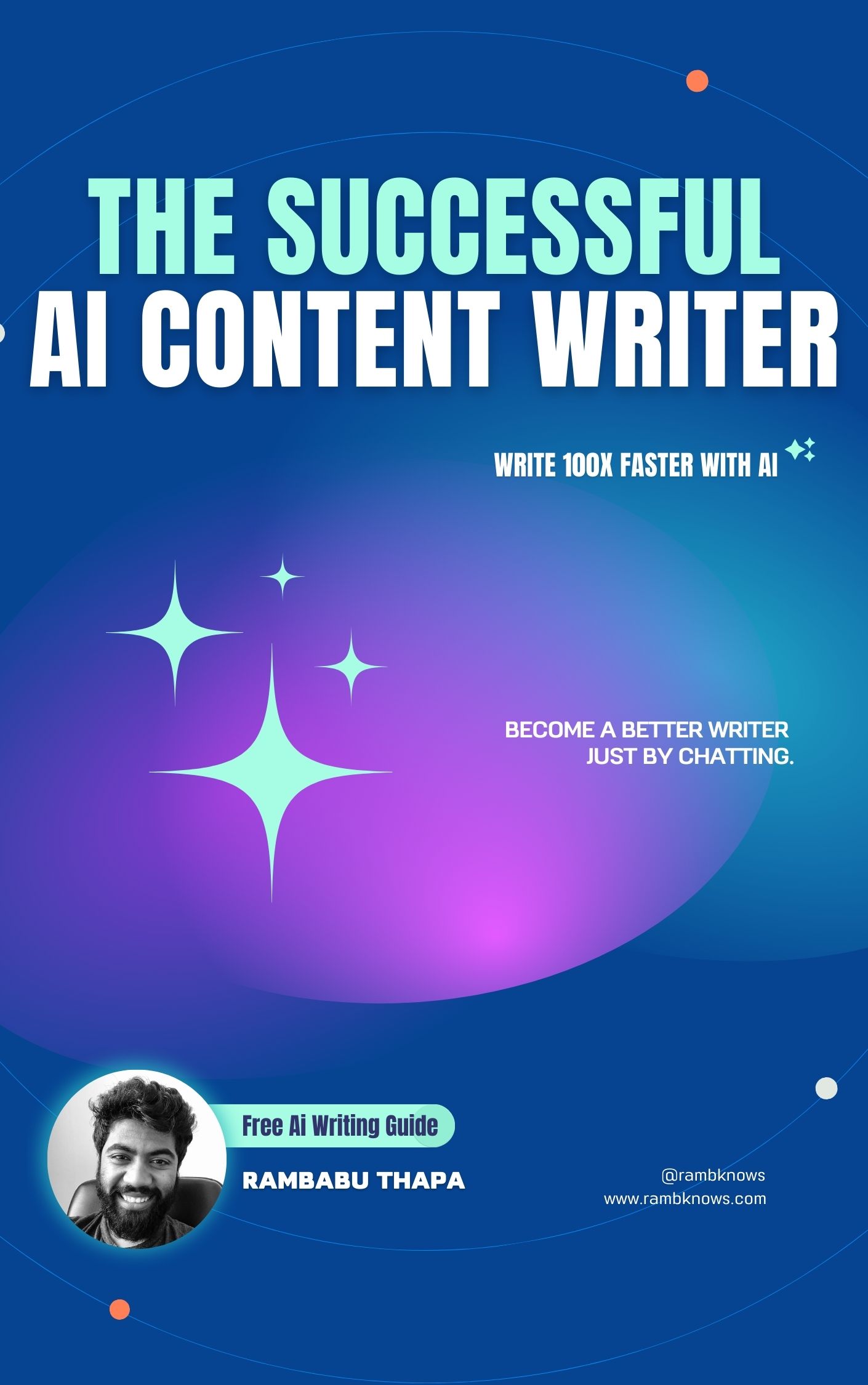 the successful ai content writer - a book by rambabu thapa