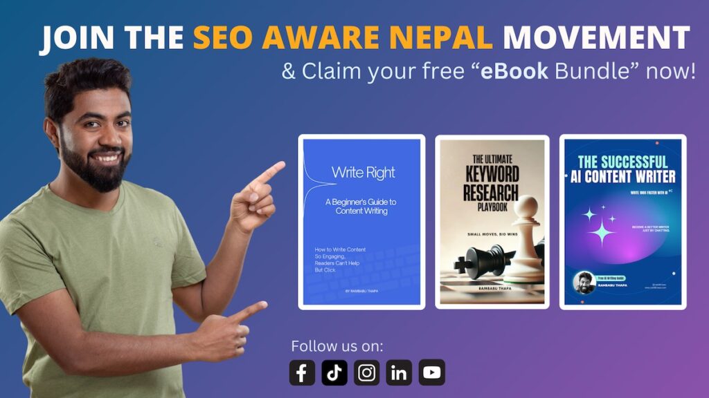 seo aware nepal ebook bundle