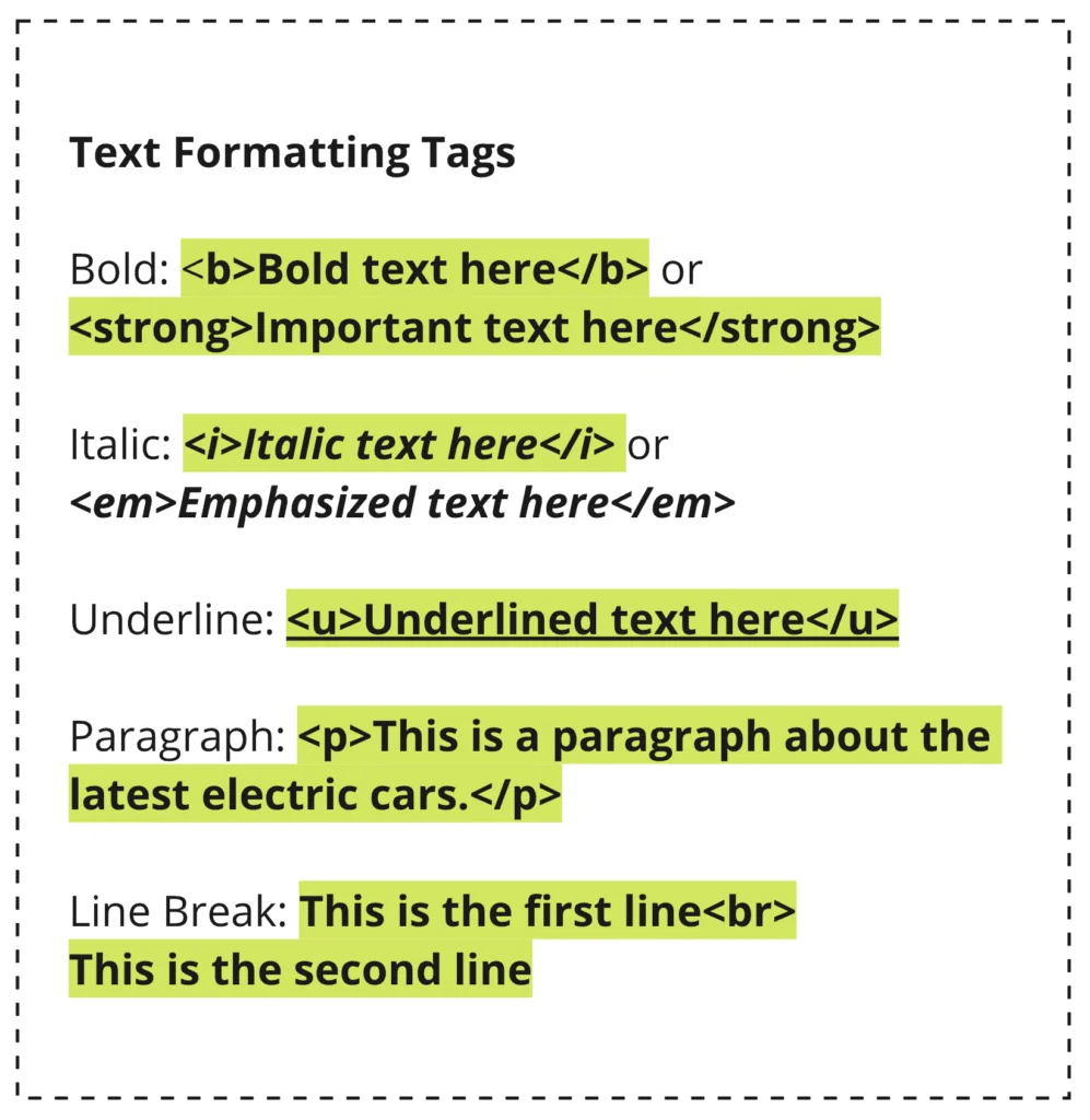 seo-text-formatting