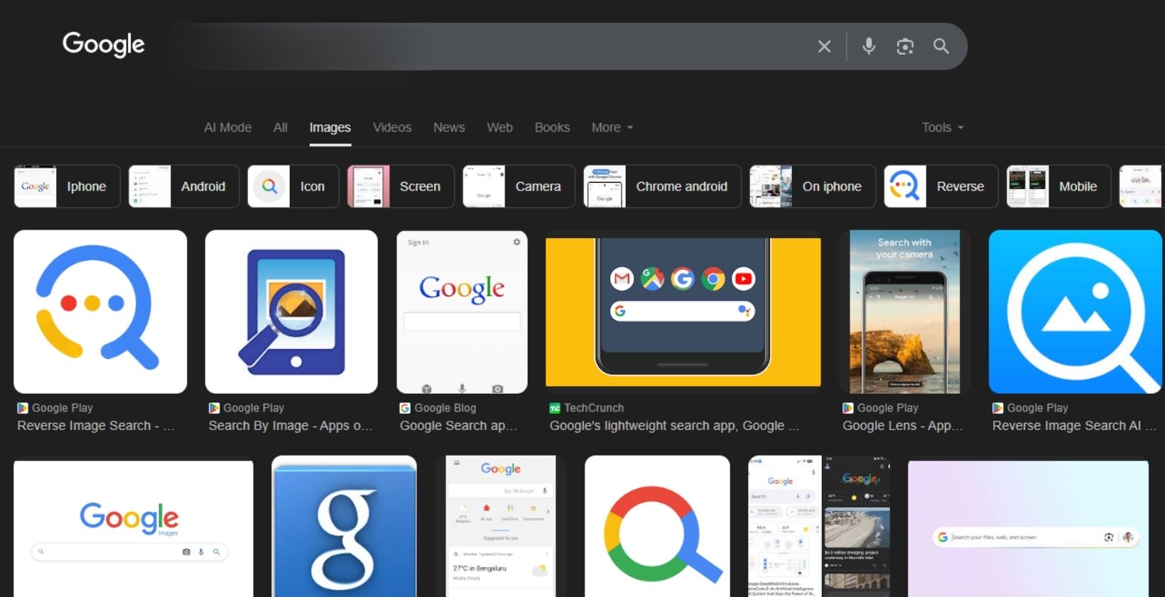 Google Tests New Image Search Carousel in Mobile App for Easier Topic Discovery