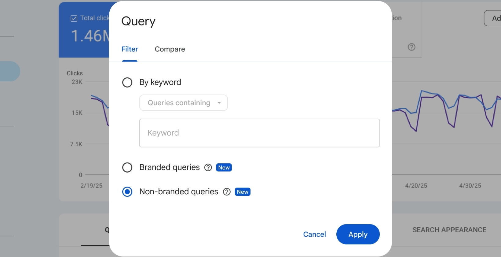 Google Search Console’s New Branded Queries Filter